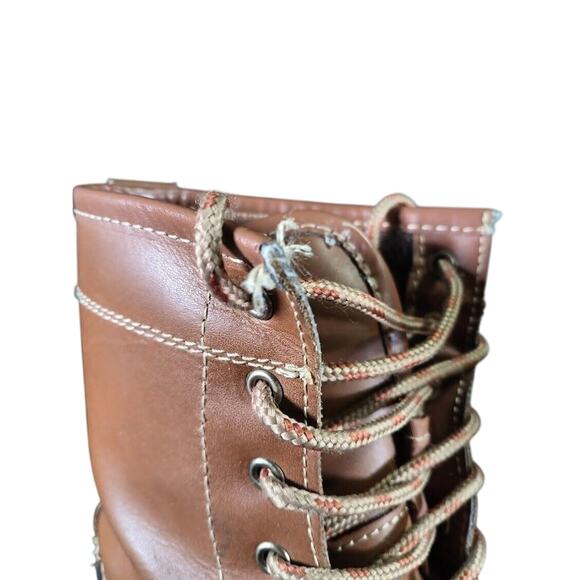 Khombu Women's Letty Size 7M Brown / Navy Rubber Boots - Picture 7 of 9